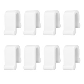 8pcs Dutch Oven Lid Protector Clips, Silicone Dutch Oven Lid Protector Dutch Oven Clips for Stacking Pot Lid Protectors for Display Storage Stacking of Dutch Oven(White)
