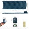 BUERTS Ultralight Camping Sleeping Pad & Pillow Set. Envelope Style,