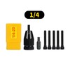 HIFESON Pneumatic Self-Locking Rivet Nut Gun Head(Replacement Mandrel Each 5pcs）for