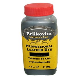 Zeli Pro Waterbased Leather Pigment Dye - 2128 Dark Brown / 4 oz