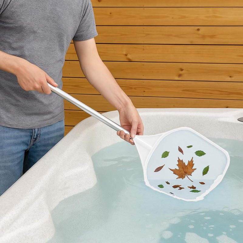 JED Pool Tools 40-376F Hand Skimmer Net for Hot Tubs