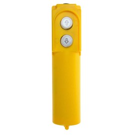 YXQ 2 Ways Hoist Up Down Switch Rainproof Pendant C0B-61DR Push Button Control Crane Station Heavy Machinery Yellow
