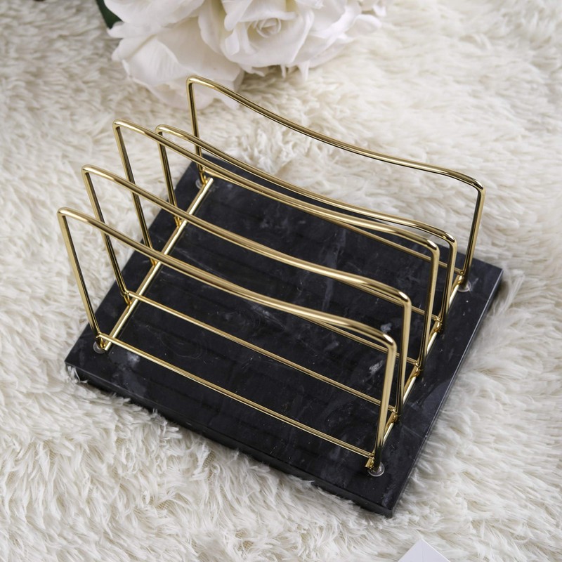 Real Marble File Holder - Desk Accessories - Modern Mail