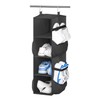 SLEEPING LAMB Short Hanging Shoe Organizer for Closet Storage with