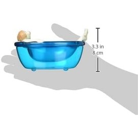 Iwatario Soap Rest Orange Jab Jab Soap Tray Made in Japan Retro (Blue)