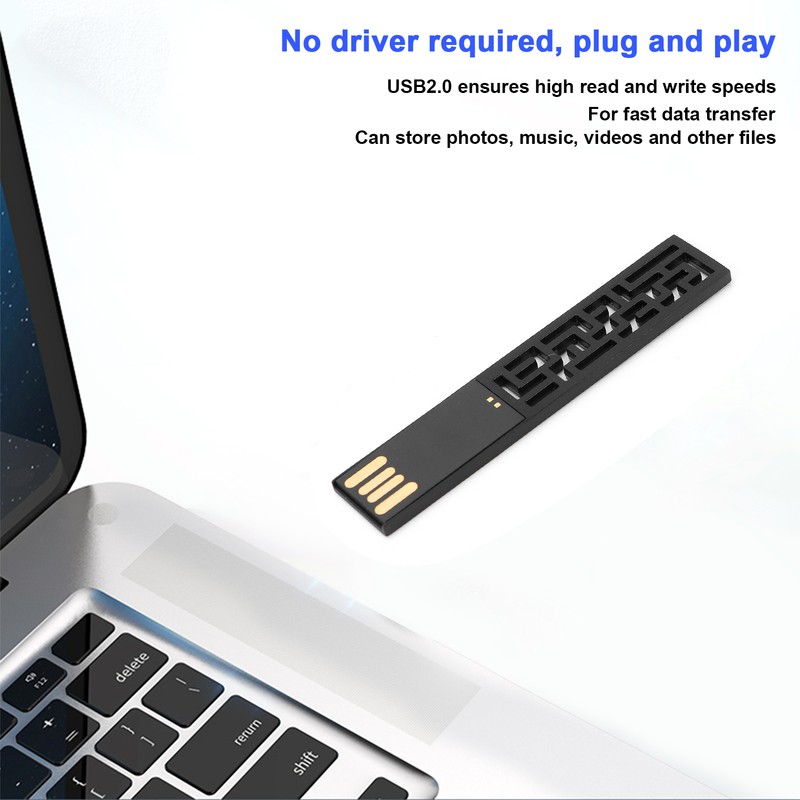 USB Flash Drive 16GB/32G/64G/128G Thumb Metal 2.0 Portable Waterproof Metal