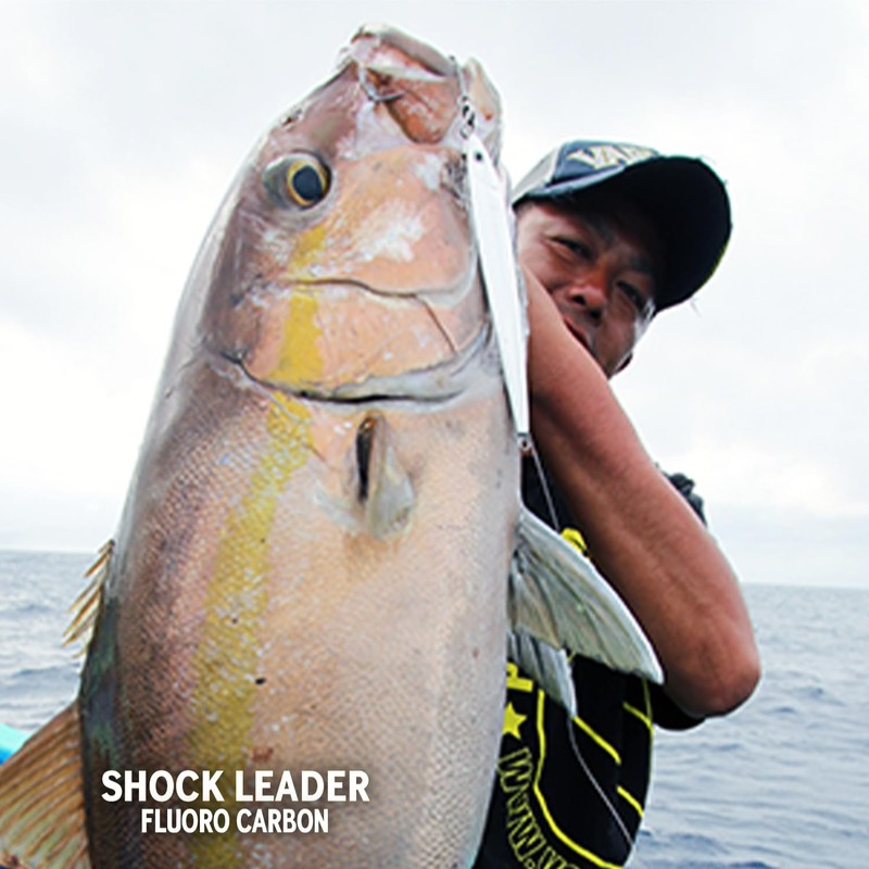 Varivas #10 Gauge Fluorocarbon Shock Leader, 35 lb Strength, 30