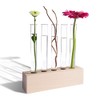 Tuuters Wooden Test Tube Vase - Modern Table Decoration Including