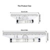 4-Piece Parallel Line Set, Parallel Rolling, Metric Parallel Ruler, Rolling