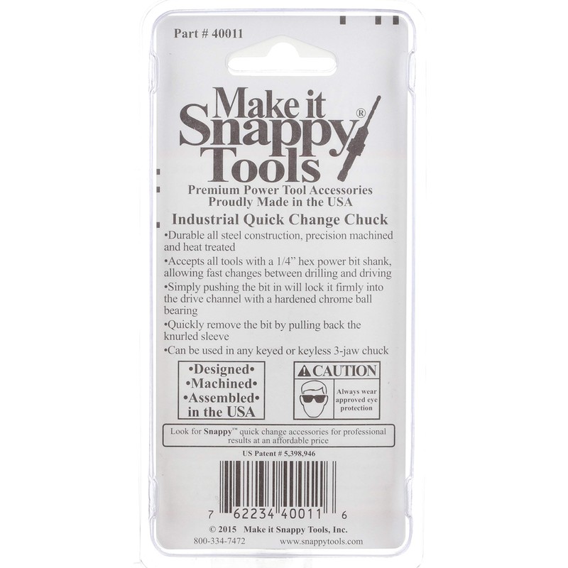 Make it Snappy 40011 Standard Quick Chuck