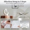 Clear Acrylic Book Stand, 12 x 8 x 6 in