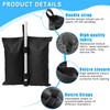 Sandbags for Gazebo, 4 Pieces Gazebo Weights, Sandbags for Weighting,