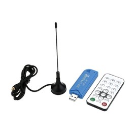 Fasizi Mini Portable Digital USB 2.0 TV Stick DVB-T + DAB + FM RTL2832U + R820T2 Support SDR Tuner Receiver