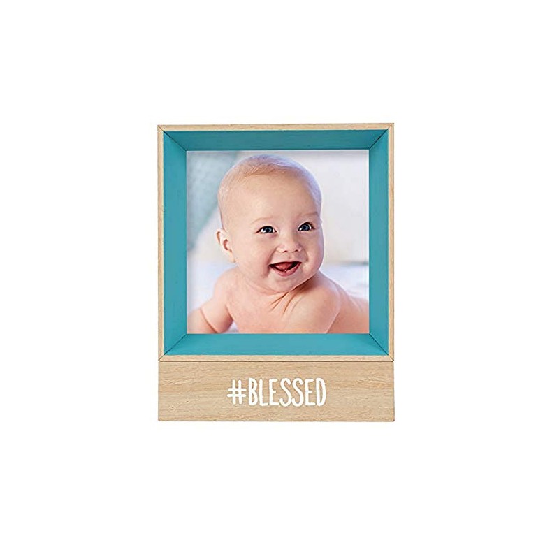 Grasslands Road "# Blessed Picture Frame, 5 7/8" x 4