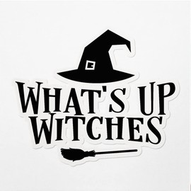 Decal Stickers of Witches Premium Indoor (No Waterproof) Vinyl Decal Stickers for Laptop Phone Accessory Helmet Car Window Mug Tuber Cup Door Wall Decoration ANDVER30g936bBL