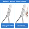 SPEEDWOX Eyeglasses Frame Pliers 6 Inches Round Nose Nylon Jaw