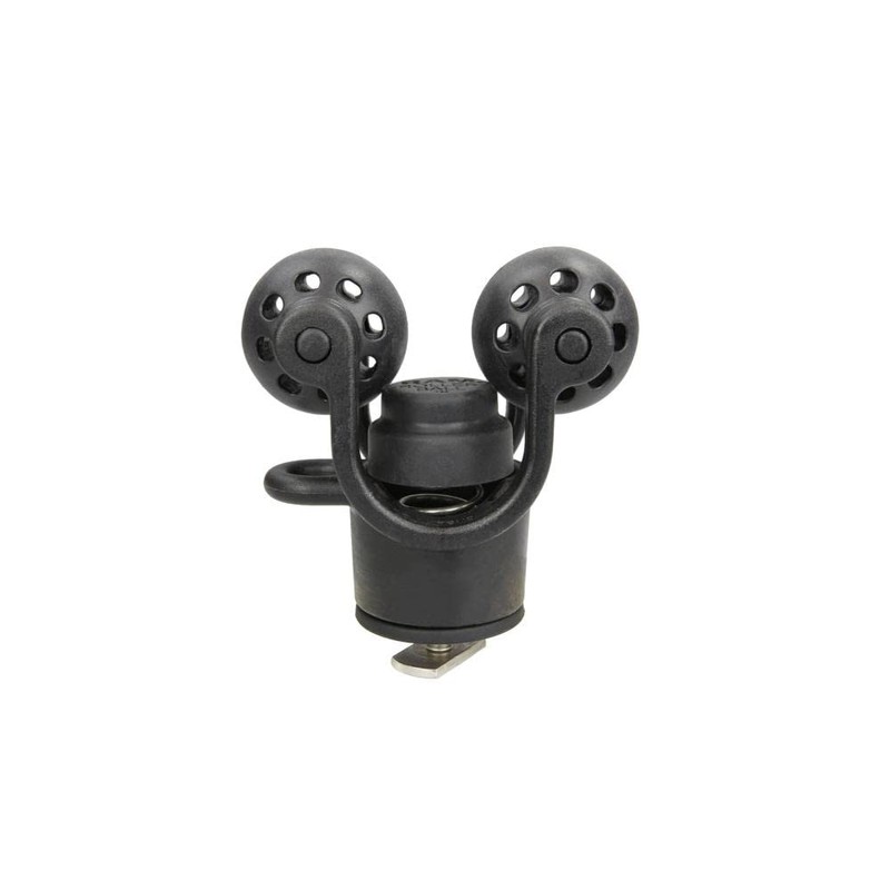 RAM MOUNTS RAP-412-2 Paddle Holder, 2 Rollerballs, T-Bolt Included