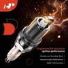 A-Premium - Bujía de iridio compatible con Nissan GT-R GTR