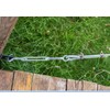Veda 10x Heavy Duty Galvanised Turnbuckle Strainer M5 Hook Eye