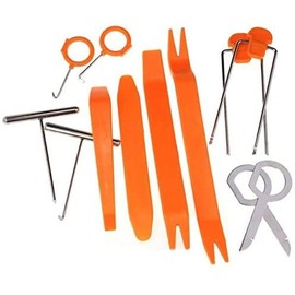 12x Tool Set Trim Wedges Disassembly Interior Trim Door Trim Interior Trim Repair Trim Wedge Clip Remover Sarachen INION (Lever Tool)