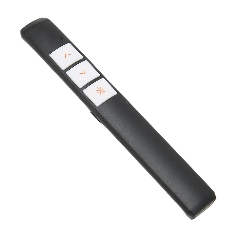 Presentation Clicker Ergonomic Handhold 2.4G Wireless USB Presenter with Receiver