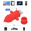 Cartoon Fire Hydrant Shaped USB Flash Drive Cute Home Office