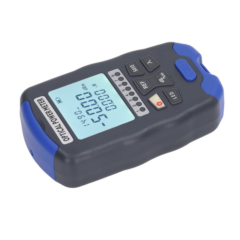 Optical Fiber Power Meter 30km Red Light Source RJ45 Network