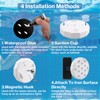Cadrim Pool Lights, Rechargeable Submersible LED Lights with Remote Underwater