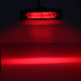 LY8 30W LED Forklift Safety Light Warehouse Danger Area Lamp Red Zone Warning Lights 10-80V(1Pcs)