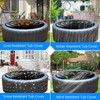 4.75 FT Inflatable Hot Tub Cover with Handle,Energy Saving Lid
