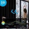 Deconovo Solid Curtain Blackout Curtain Material Curtain Eyelet Blackout Thermal