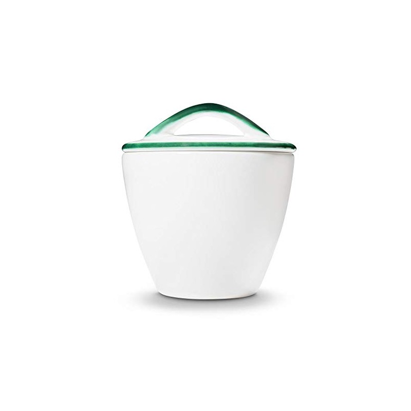 GMUNDNER KERAMIK Sugar Bowl Gourmet Diameter 9 cm Green Deer