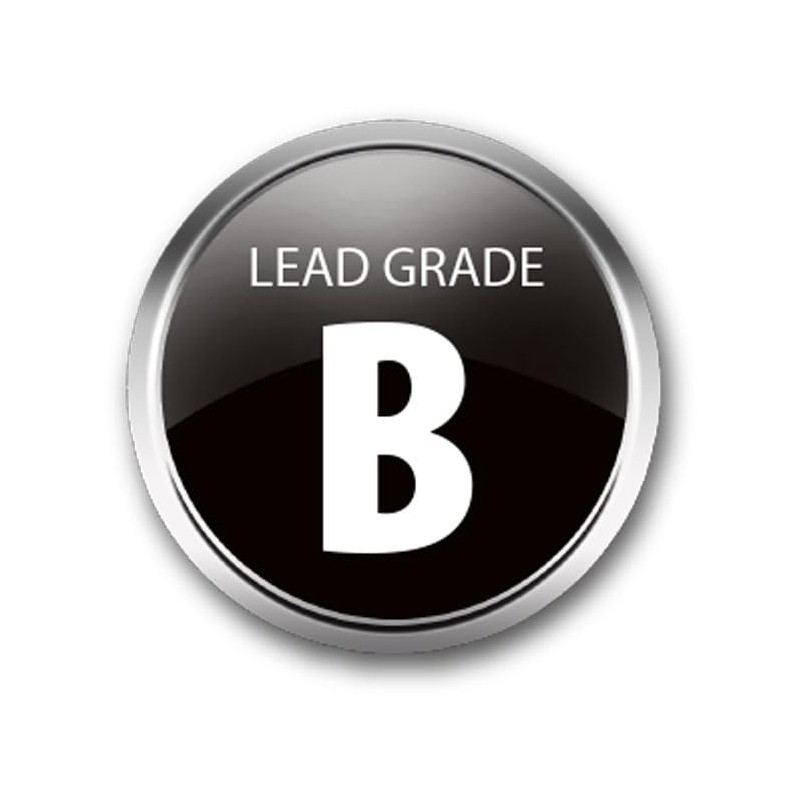 Pentel Lead Refills, B, 0.5 mm - Tube of 12