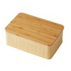 Takenaka Rat Lunch Box, 1-Tier, Bamboo Lid, Natural, 28.7 fl