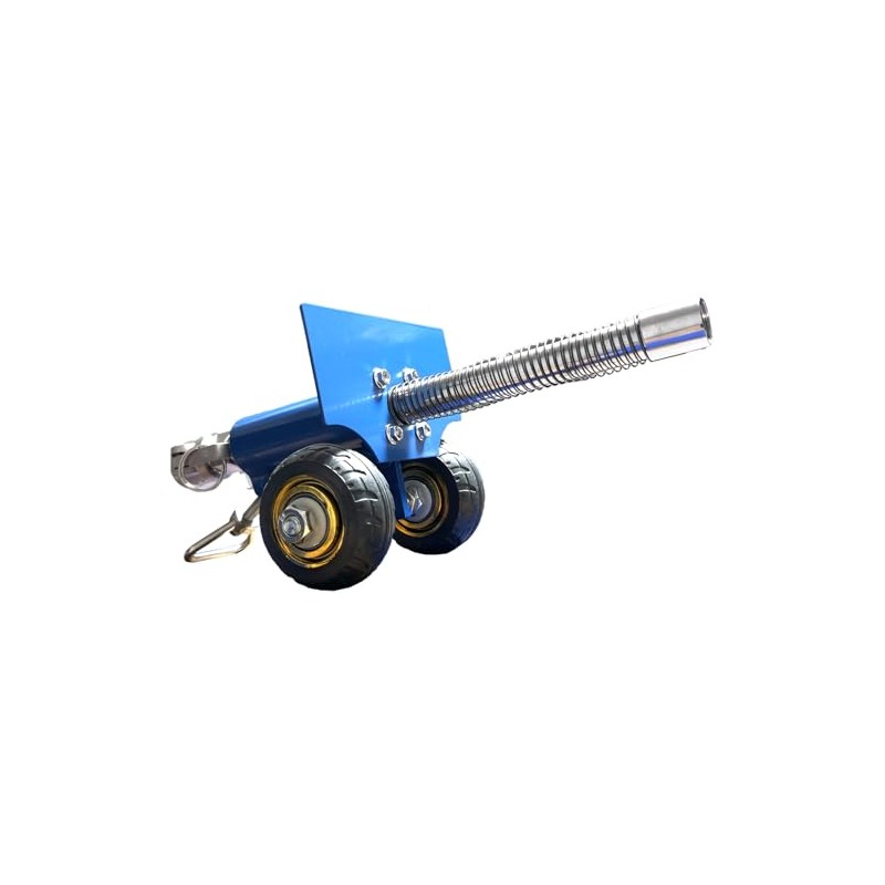 TIETHEKNOT Stainless Steel Mini Cannon Model with Recoil Mechanism -