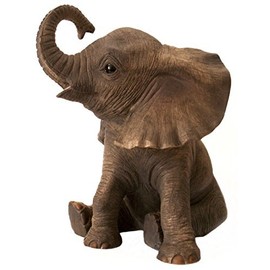 Baby African Elephant Statue From Leonardo 'Out Of Africa' Collection - Realistic 13 Centimetre High Figurine - No. 3 in the Collection