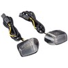 Kijima BM-01207 Motorcycle Parts Turn Signal Set, LED Smoke, Front,