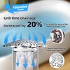 Bathtub Drain Stopper with Hair Catcher, Pop Up Tub Stopper