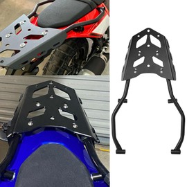 WOOGA Motorcycle Tenere 700 Rear Luggage Rack Top Case Rear Rack Carrier Hand Rail Black for Ya&ma&ha Tenere 700 XTZ700 XTZ690 Accessories 2019-2024