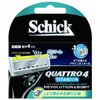 Schick Quattro 4 titanium Revolution blade (4 pieces)
