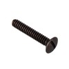Henne Bery 3/4" Long 6-32 Thread, Oval Head Milled Slot