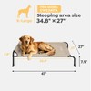 Veehoo Original Elevated Dog Bed - Outdoor Raised Dog Cot