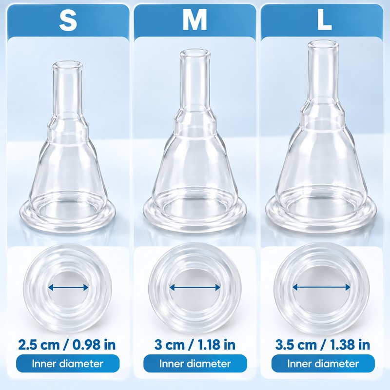 Male External Catheter for Urine Drainage – Self-Adhesive Silicone Design