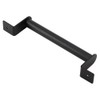 Barn Door Handle Stainless Steel Pull,Black Heavy Duty Carbon Steel