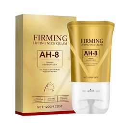 Ah-8 Firming Neck Cream with Roller, Tighten, Lift & Reduce Wrinkles. Features Double Roller Massage to Smooth Fine Lines & Double Chin. Firms Sagging Skin for a Youthful, Sculpted Neck