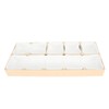 Watch Parts Storage Box Stackable 5 Compartments Acrylic Rubber Watch