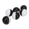 6PCS Golf Balls Synthetic Rubber Resin Putting Practice Ball for