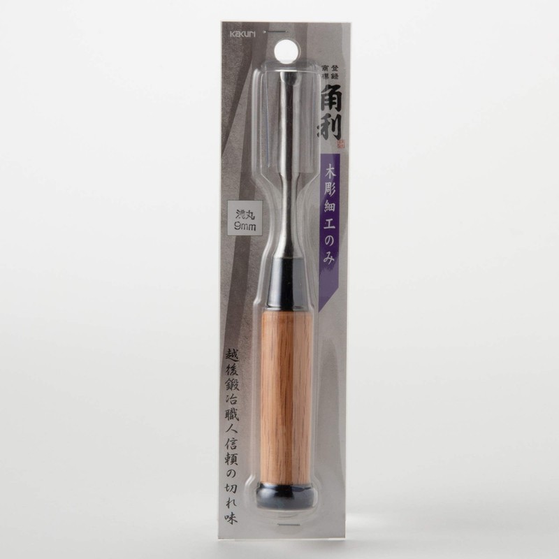 Kakuri Wood Carving Only Red Oak Pattern Asamaru 9mm