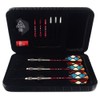 CUESOUL 95% Tungsten 26 Grams Tungsten Steel Tip Darts Set