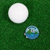 Korea-Themed Golf Ball Markers with Hat Clip – Korean Flag,